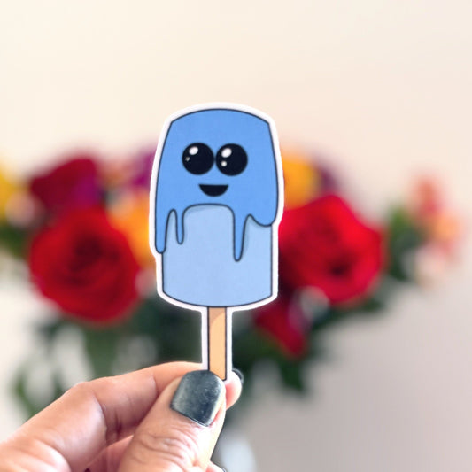 Ice Cream Popsicle Vinyl Sticker