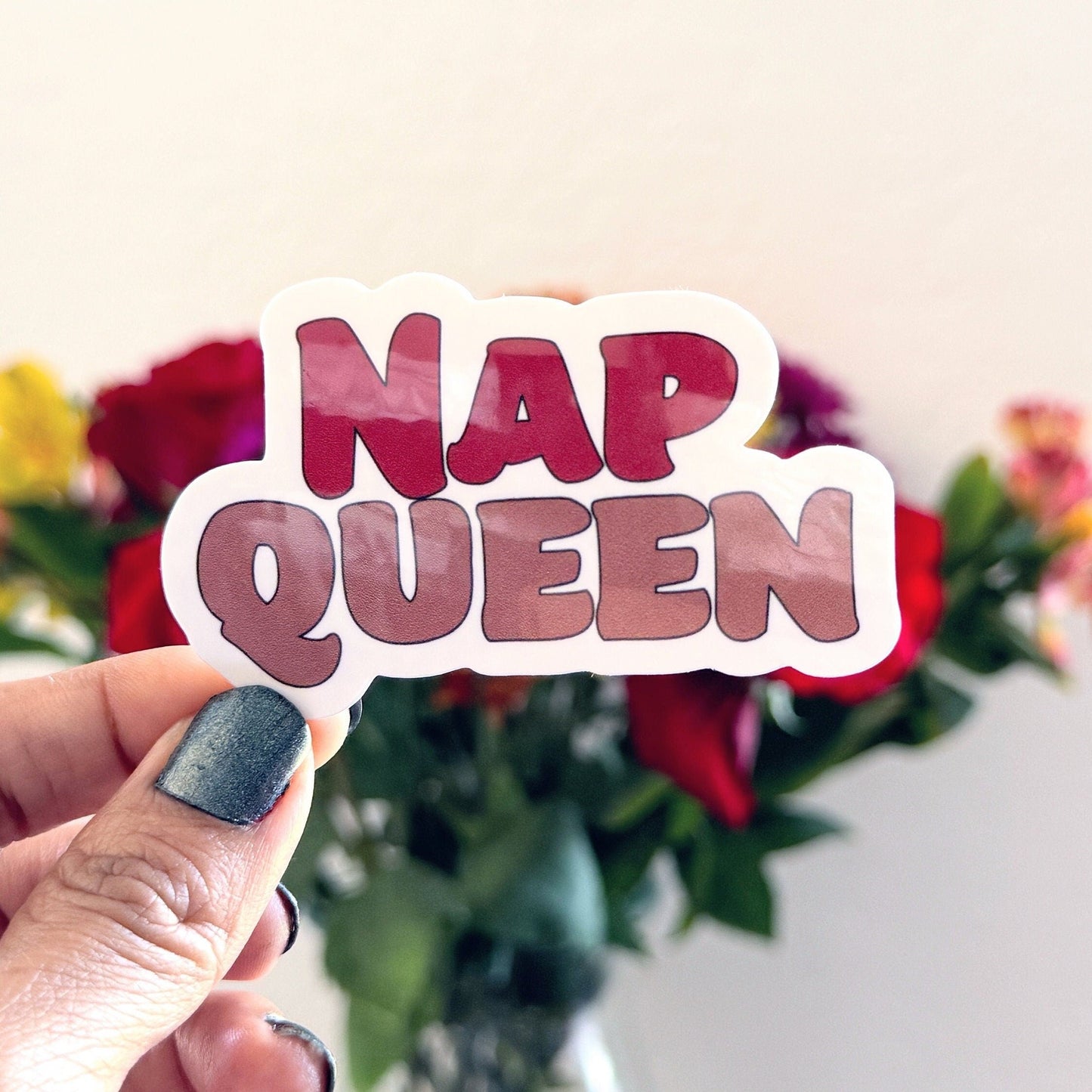 Nap Queen Vinyl Sticker