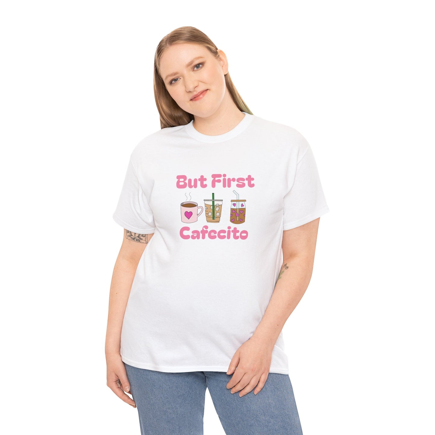 Cafecito Unisex Heavy Cotton Tee