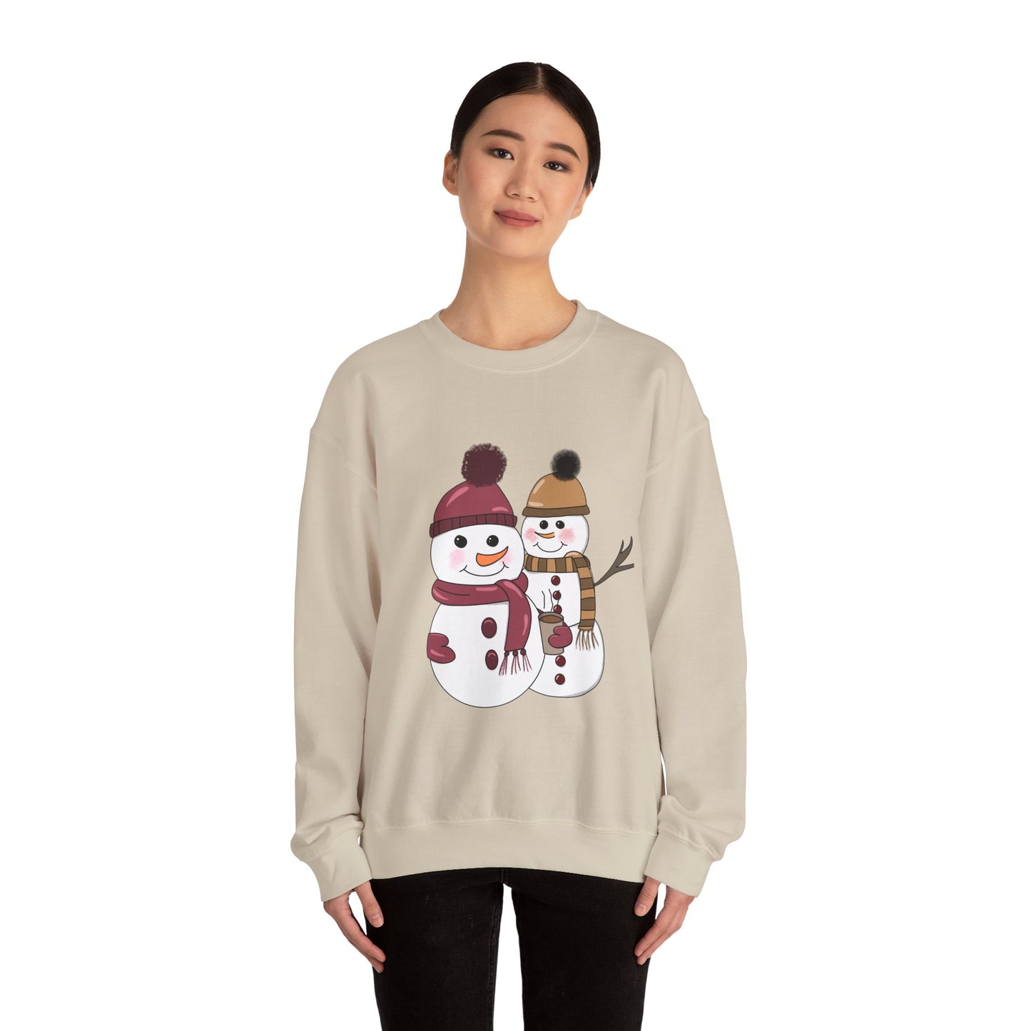 Unisex Heavy Blend™ Crewneck Sweatshirt Snow Besties