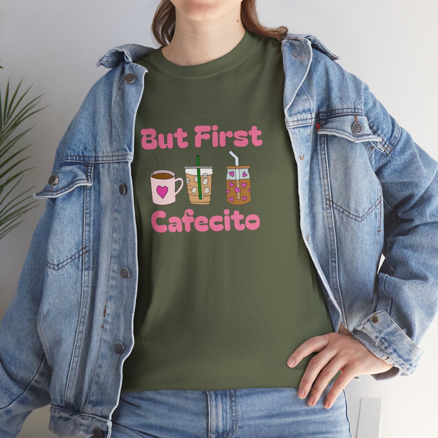 Cafecito Unisex Heavy Cotton Tee