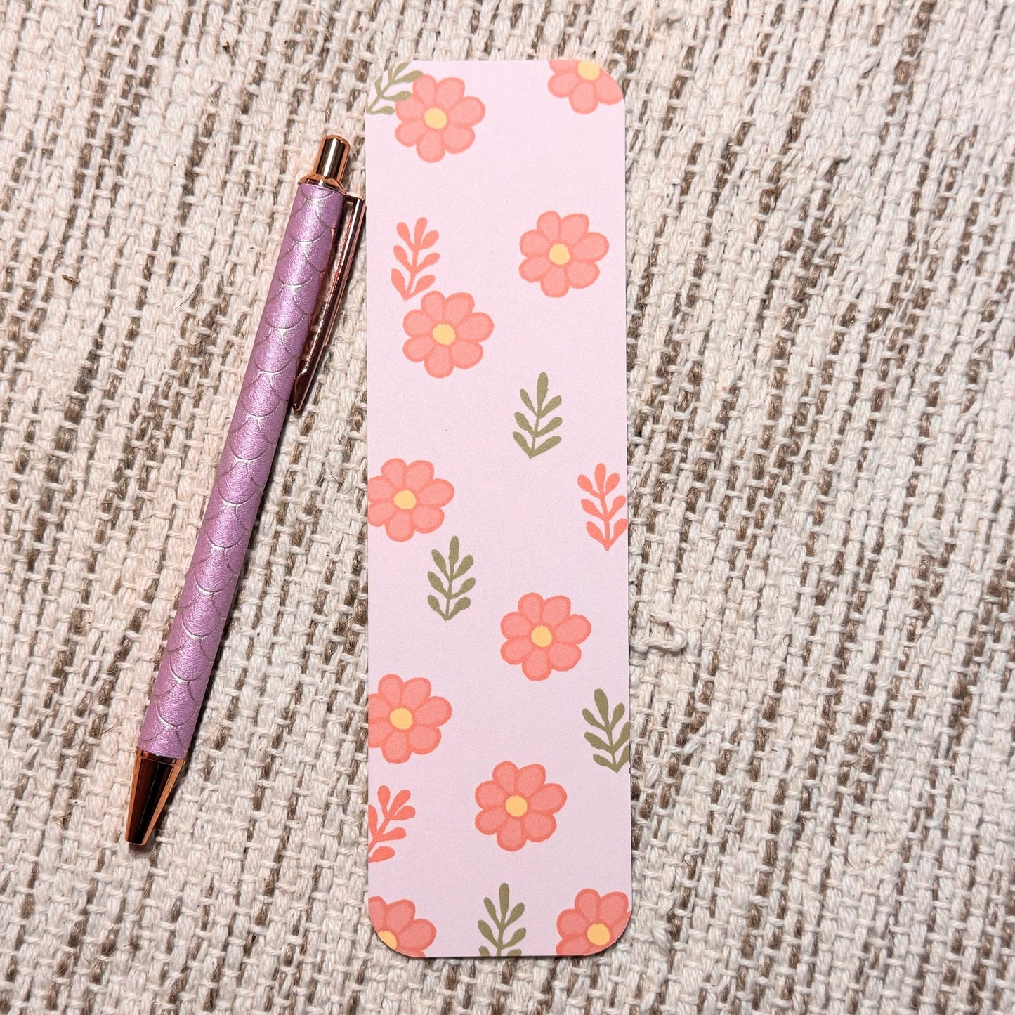 Fall Flowers Bookmark