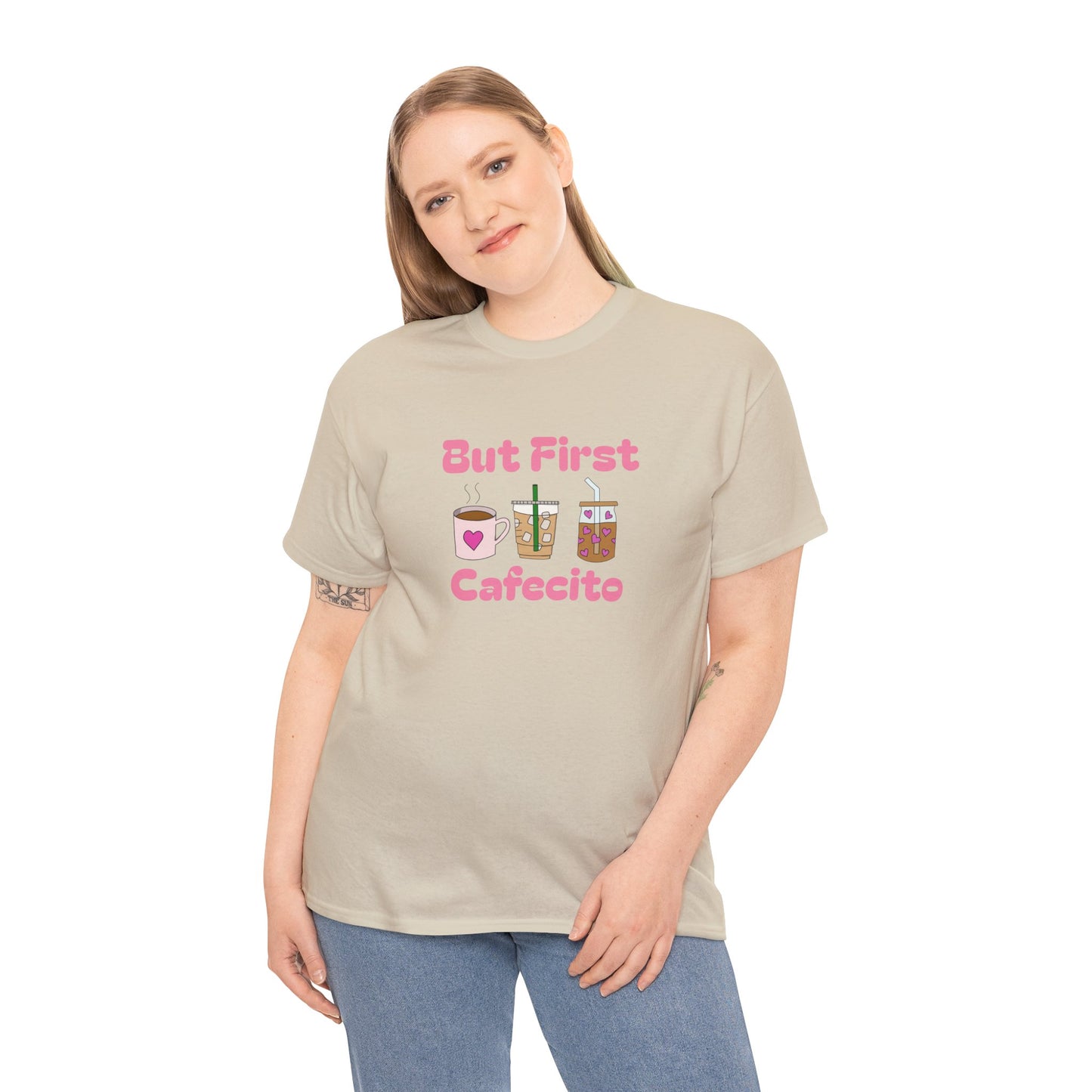 Cafecito Unisex Heavy Cotton Tee