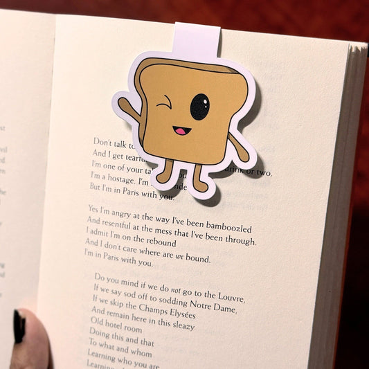 Toastie Magnetic Bookmark