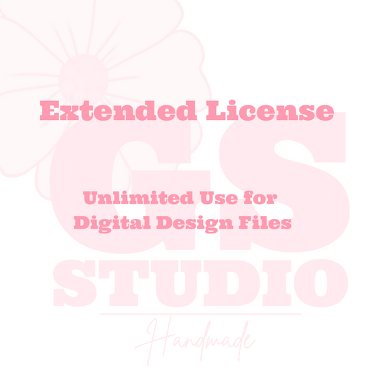 Extended Commercial License | Unlimited Use for Digital Files