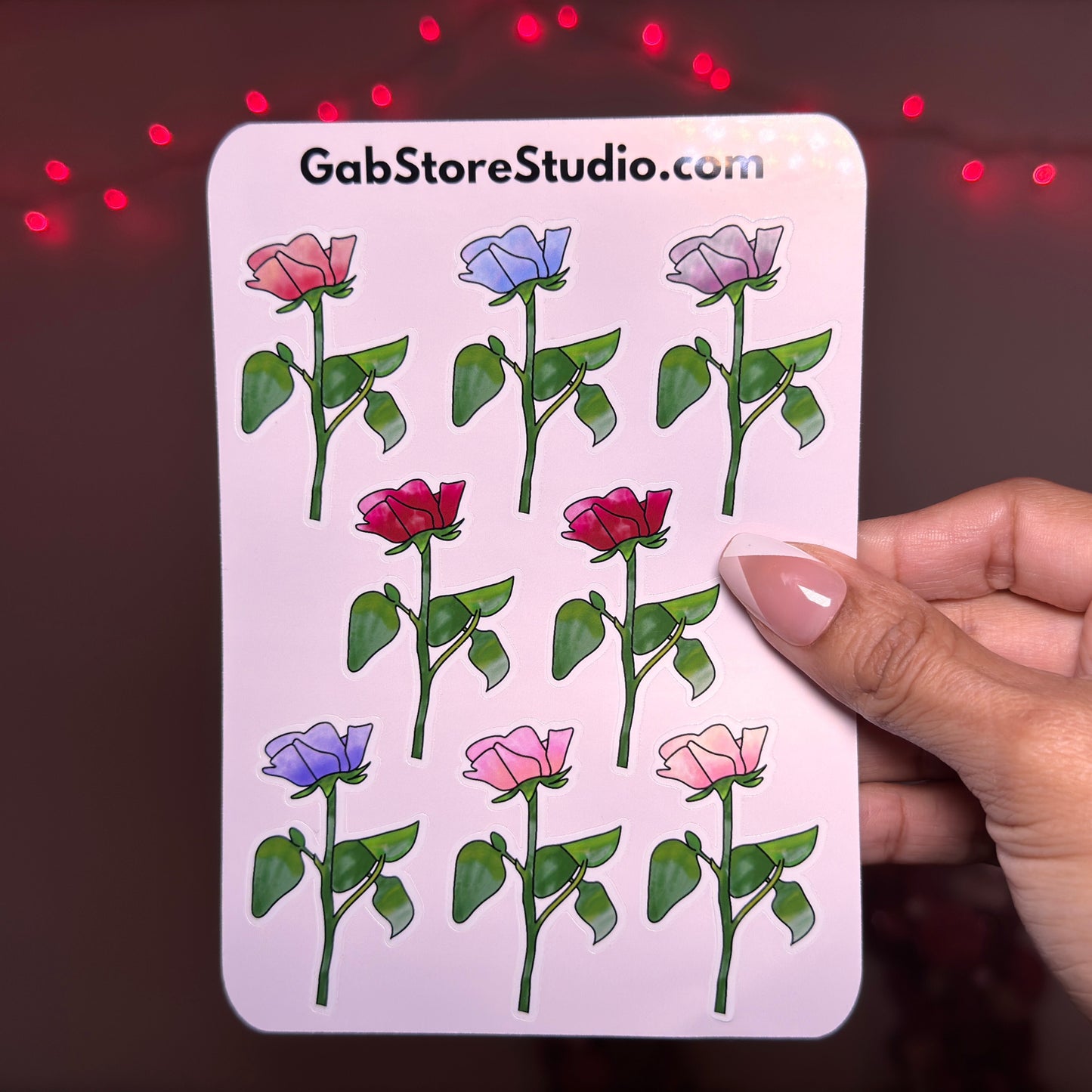 Roses Sticker Sheet