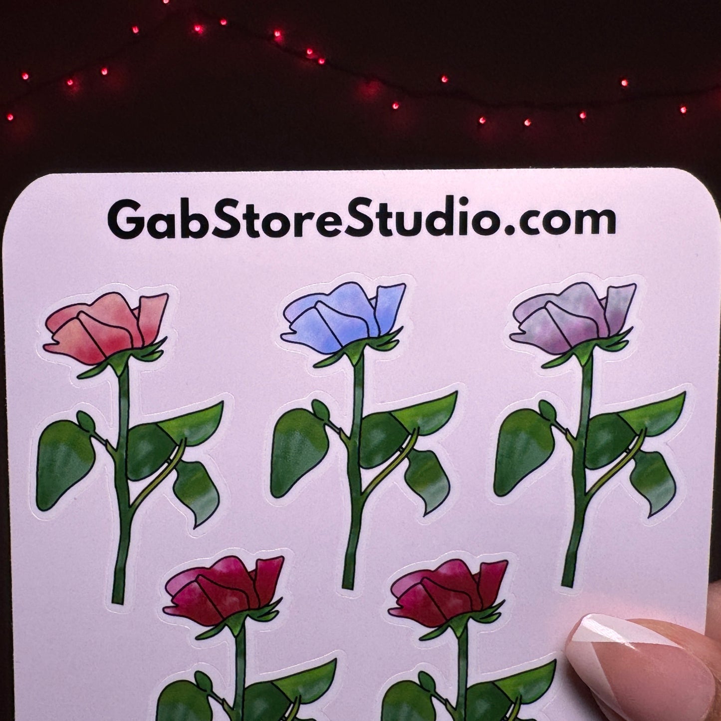 Roses Sticker Sheet