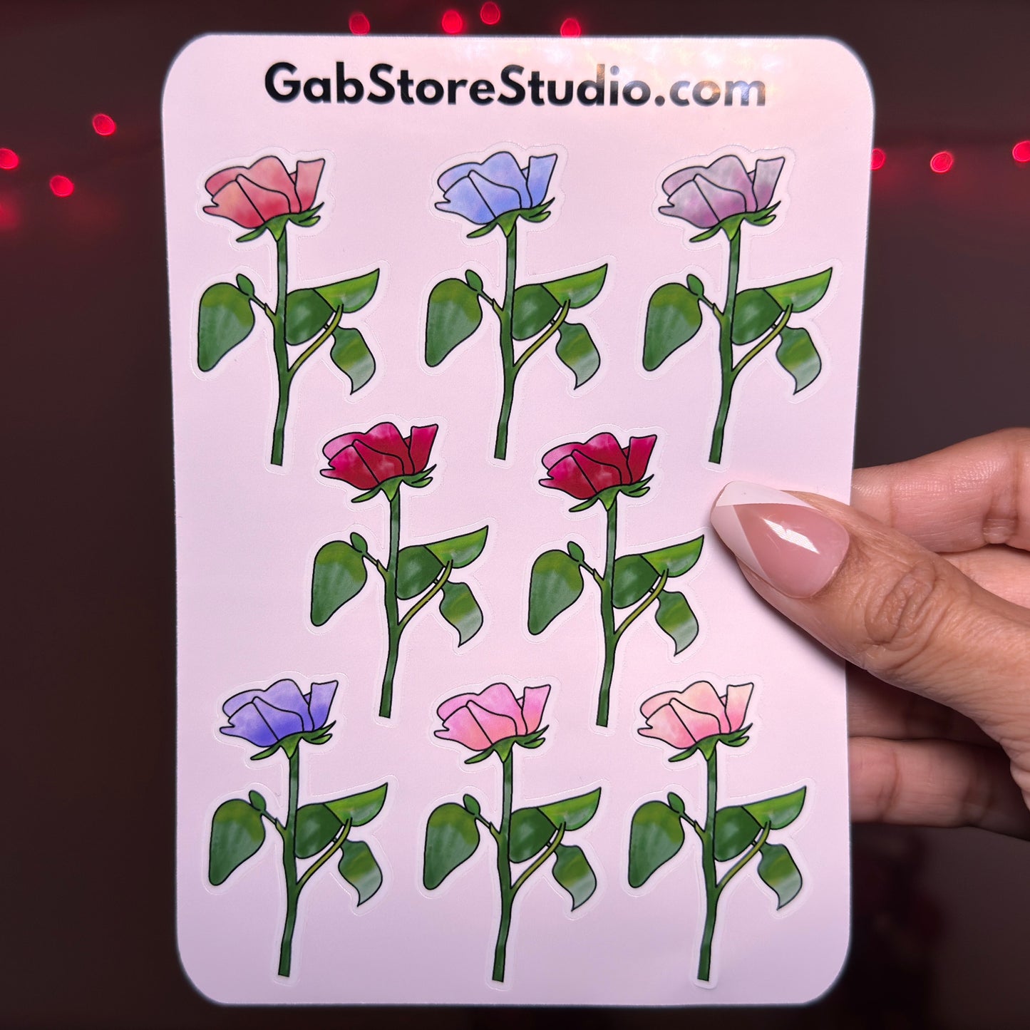 Roses Sticker Sheet