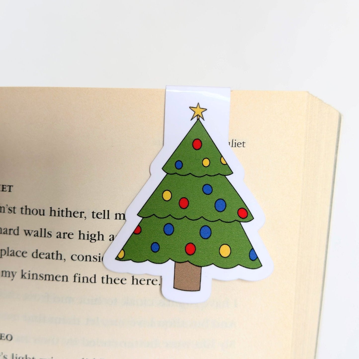 Christmas Tree Magnetic Bookmark