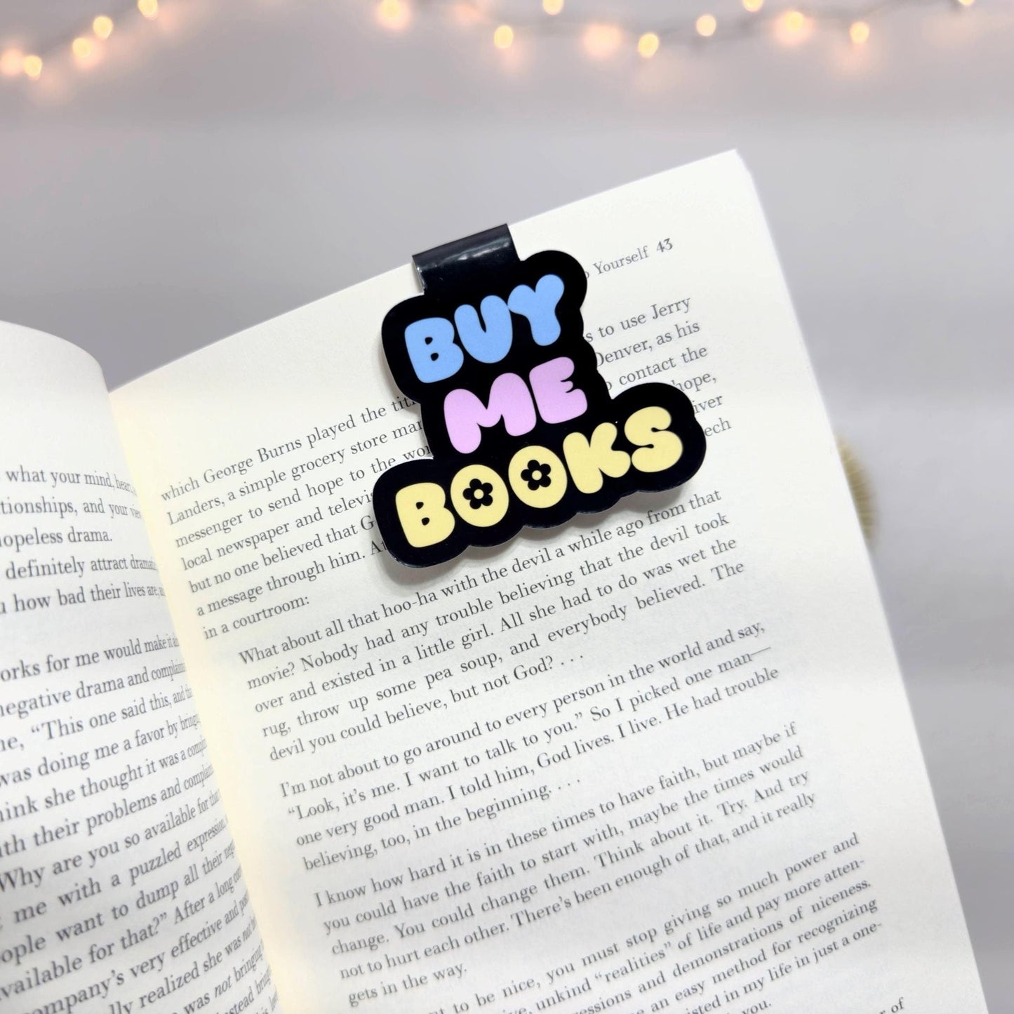 Buy Me Books Magnetic Bookmark