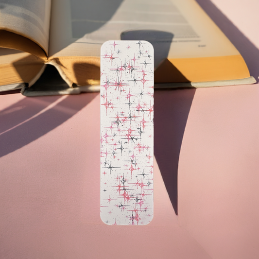 Pink & Black Sparkle Bookmark