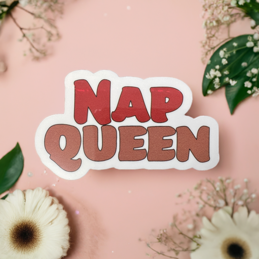 Nap Queen Vinyl Sticker