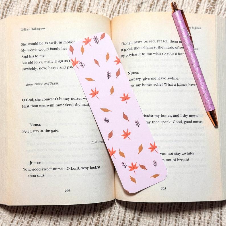 Fall Leaves Bookmark