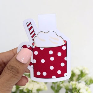 Hot Cocoa Magnetic Bookmark