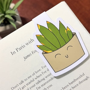 Plant Magnetic Bookmark