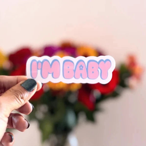 I'm Baby Vinyl Sticker