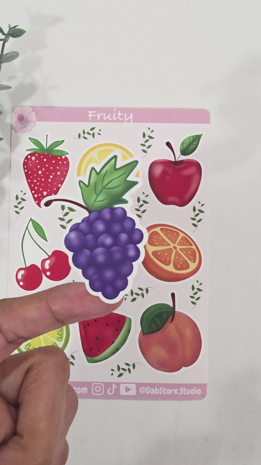 Fruity | Vinyl Sticker Sheet