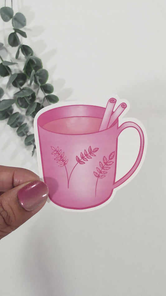 Pink Hot Cocoa | Vinyl Sticker