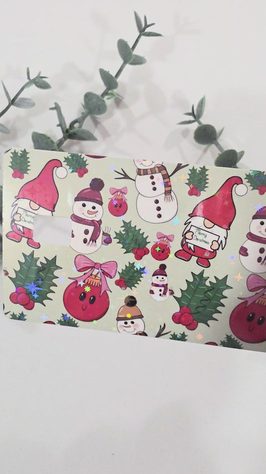 Christmas | Credit Card Skin Sticker