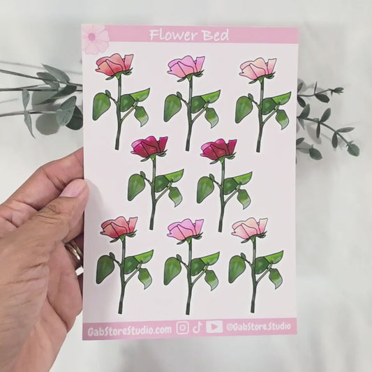 Roses Sticker Sheet